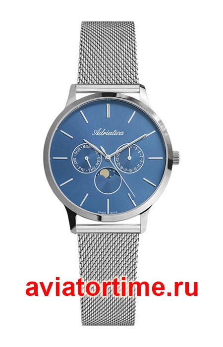    Adriatica A3174.5115QF Moonphase for Her