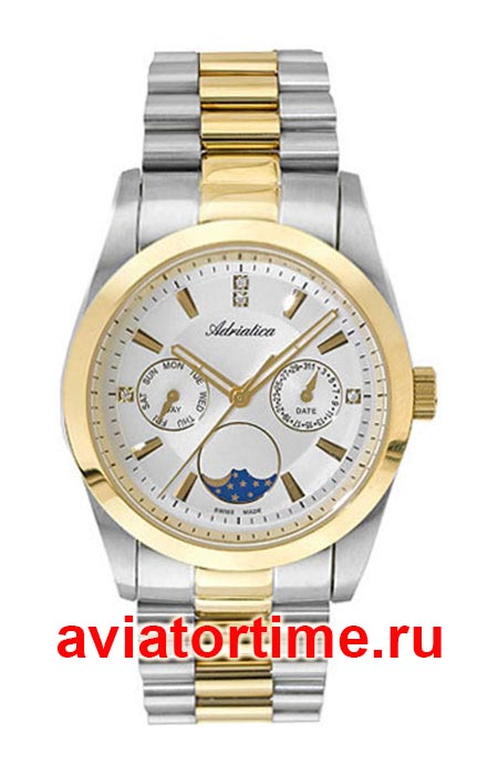    Adriatica 3802.2193QF Moonphase for Her