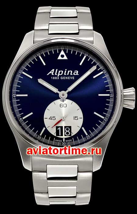   Alpina AL-280NS4S6B AVIATIONStartimer Pilot Big Date
