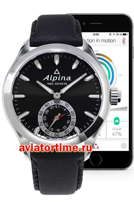  Alpina AL-285BS5AQ6 Horological Smartwatch