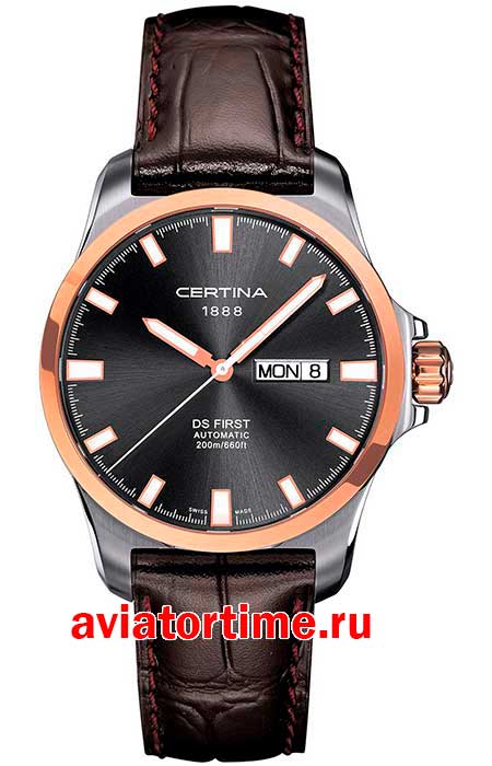    Certina C014.407.26.081.00 DS FIRST DAY-DATE AUTOMATIC