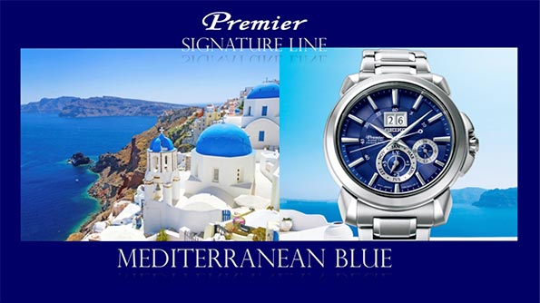   SEIKO. Mediterranean Blue. 