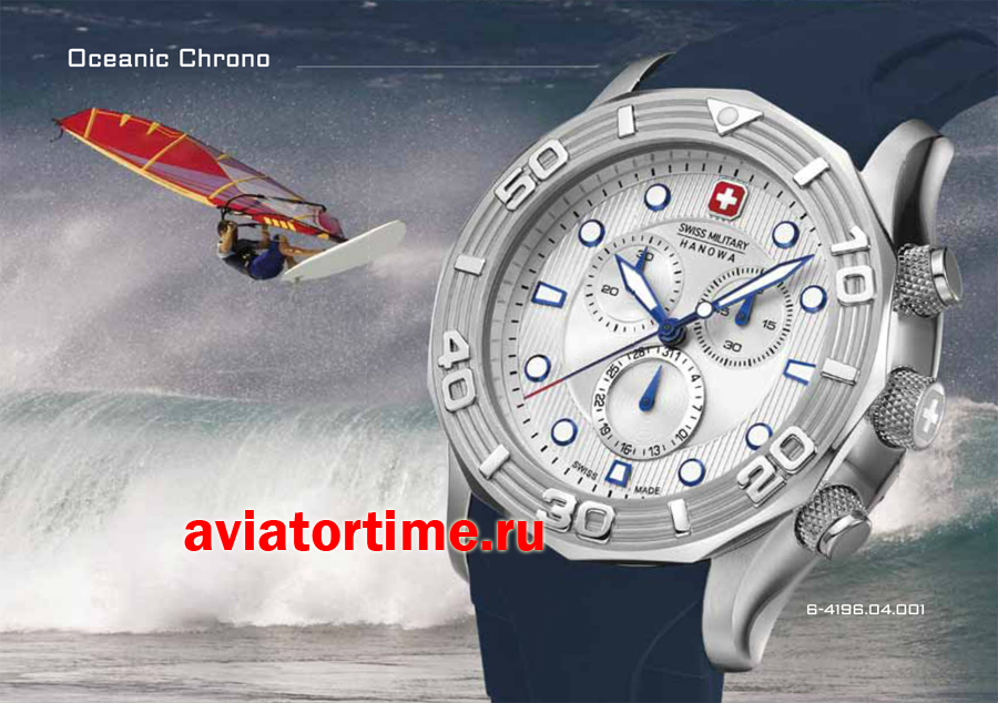     Swiss Military Hanova 6-4196.04.001 Oceanic Chrono