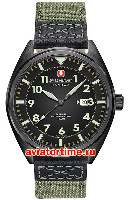    Swiss Military Hanova 6-4258.13.007 Airborne ()