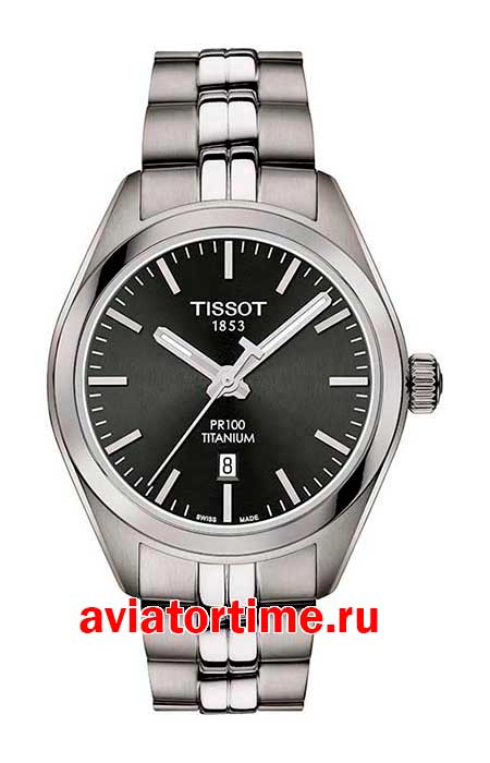    Tissot T101.210.44.061.00 T-CLASSIC PR 100 TITANIUM QUARTZ LADY