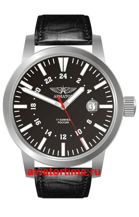 Российские часы авиатор 2623/1225557 мужские механические часы