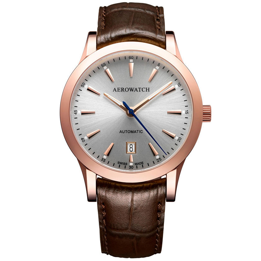 Мужские швейцарские часы Aerowatch A 60947 RO02 Les Grandes Classiques