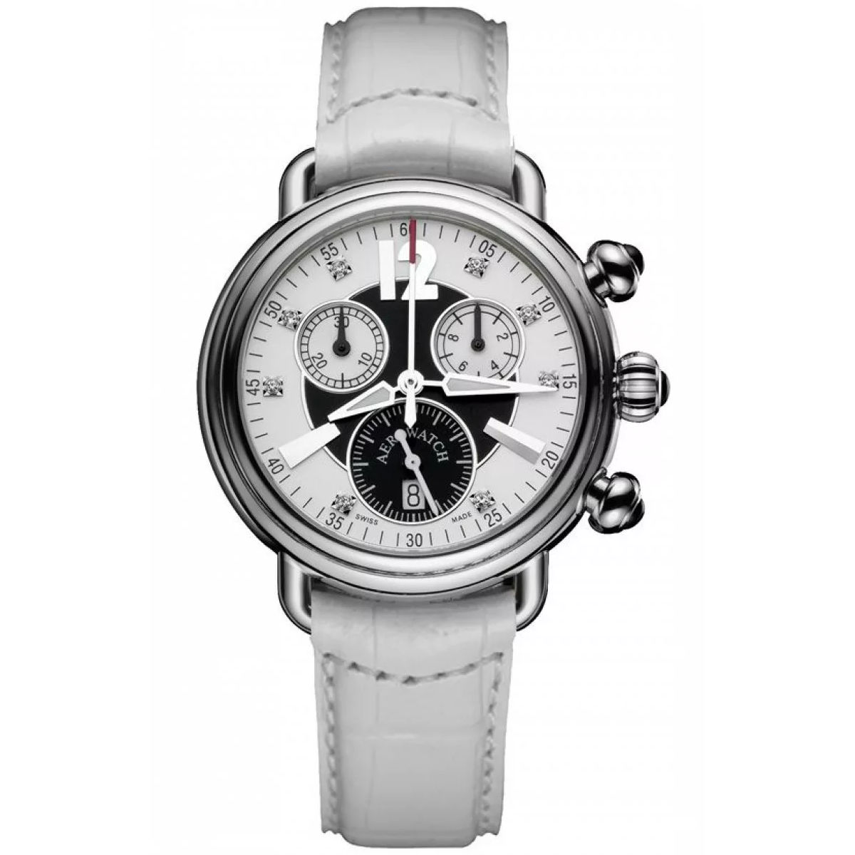 Женские швейцарские часы Aerowatch A 82905 AA12 Коллекция 1942 CHRONO LADY