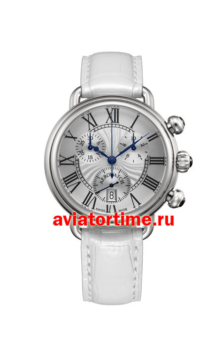 Женские швейцарские часы Aerowatch A 82905 AA13 Коллекция 1942 CHRONO LADY