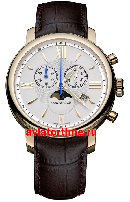 Мужские швейцарские часы Aerowatch A 84936 RO02 Коллекция Renaissance