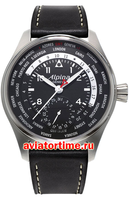   Alpina AL-718B4S6 AVIATIONStartimer Pilot WorldTimer Manufacture