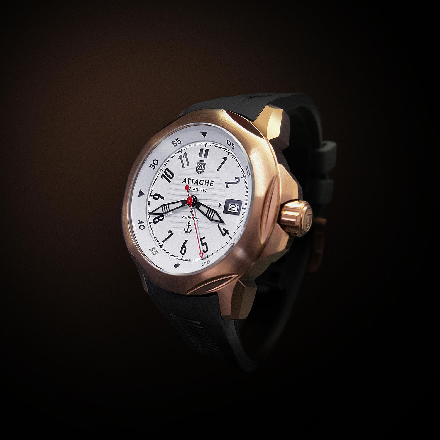  Attache Marine Automatic BRWHITE1 5