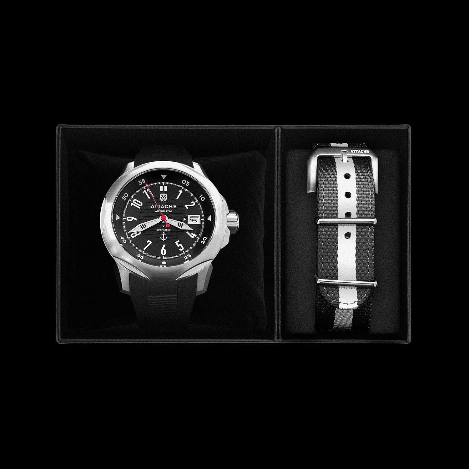  Attache Marine Automatic SBLACK1 6