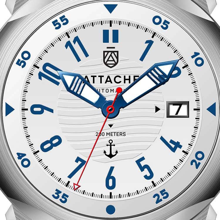 ���� Attache Marine Automatic SWHITE-BLUE2 �����1