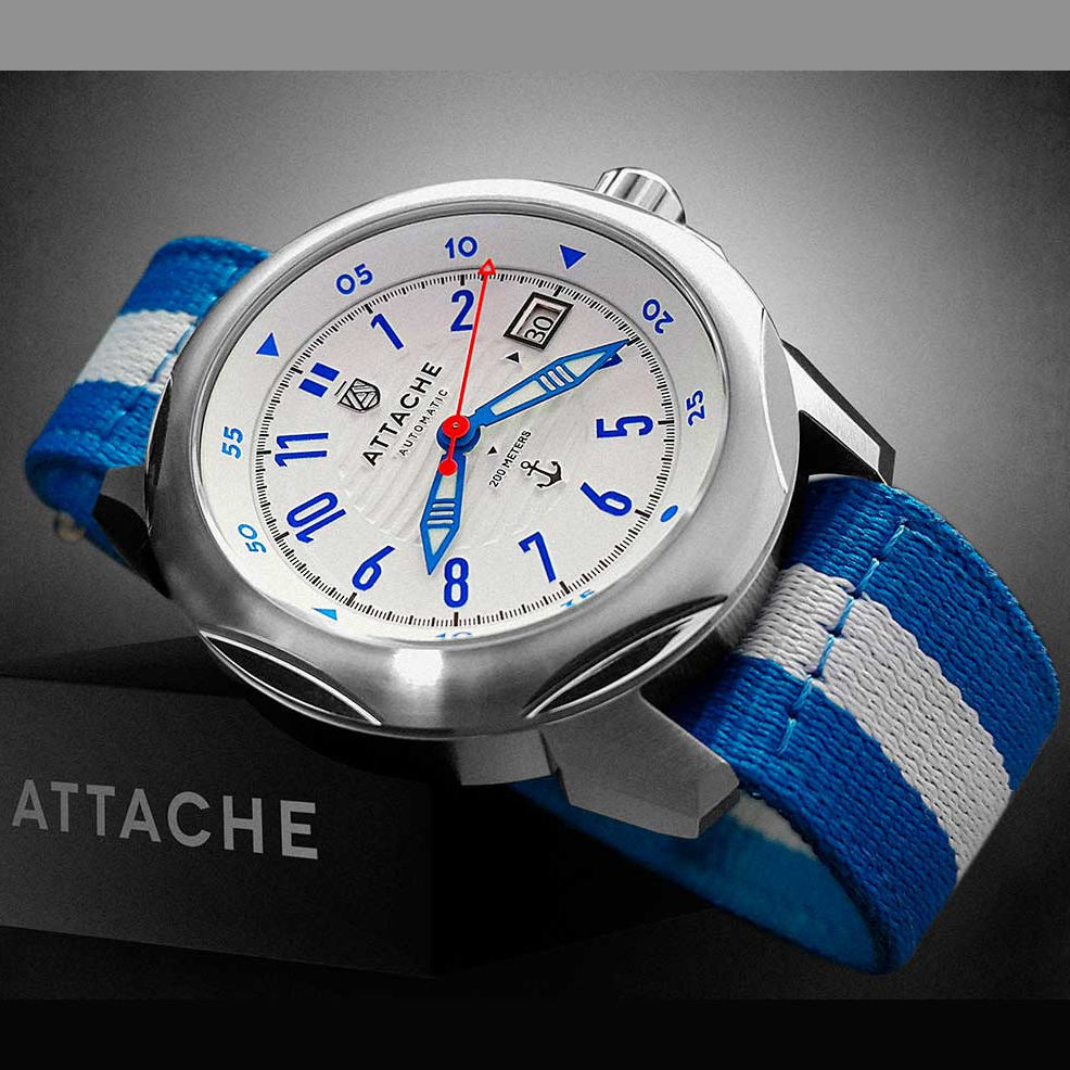 ���� Attache Marine Automatic SWHITE-BLUE2 �����3