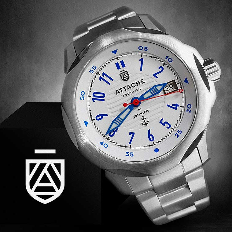 ���� Attache Marine Automatic SWHITE-BLUE2 �����6