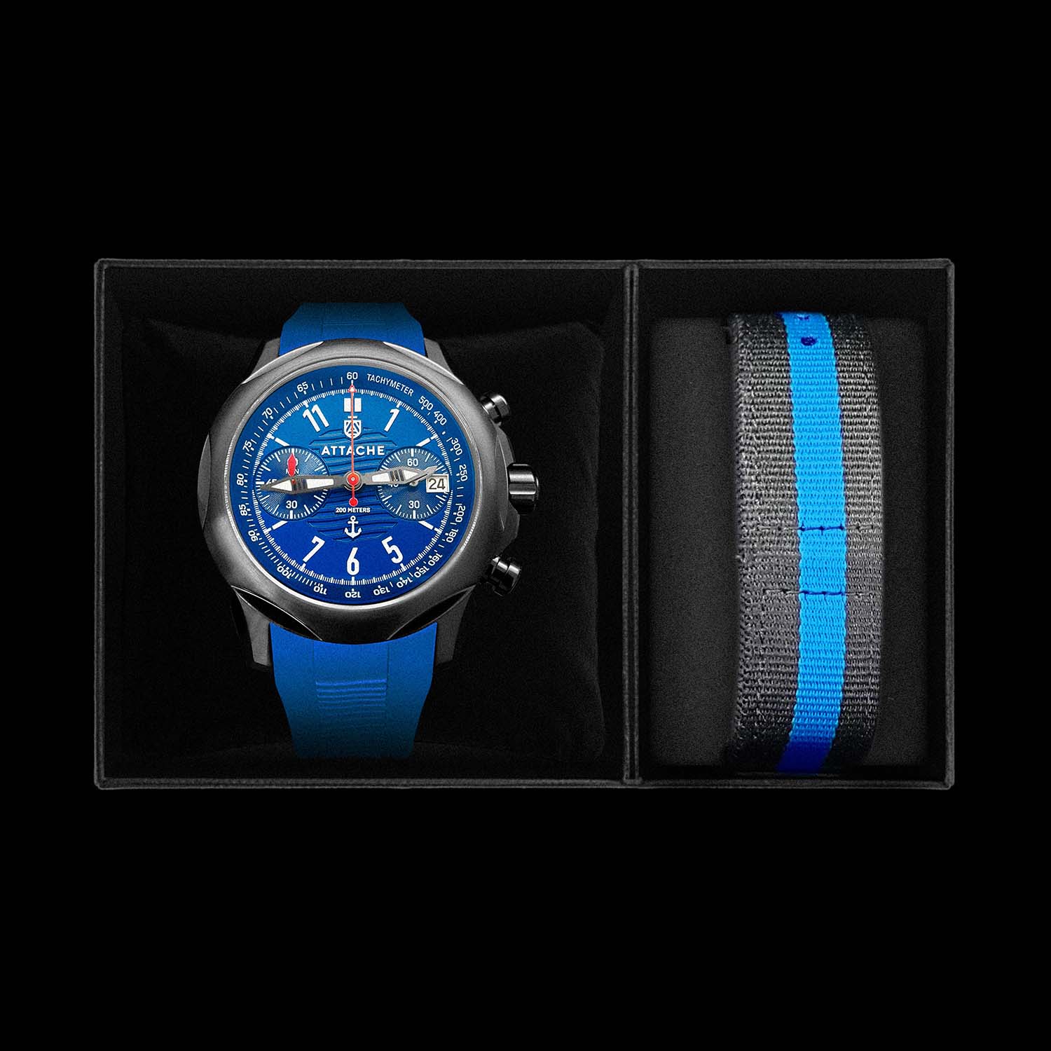  Attache Marine Chrono BBLUE1 6
