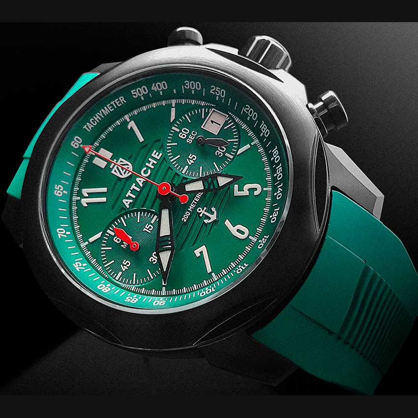 ���� Attache Marine Chrono BGREEN1 �����5