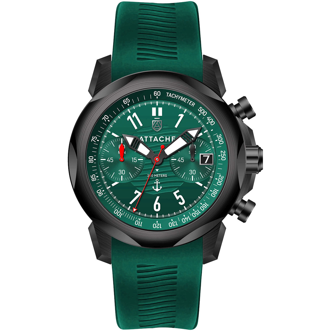 ���� Attache Marine Chrono BGREEN1