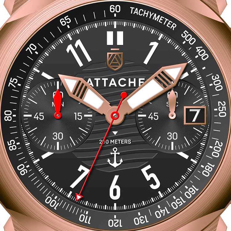 ���� Attache Marine Chrono BRBLACK1 �����1