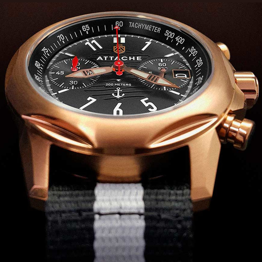 ���� Attache Marine Chrono BRBLACK1 �����4