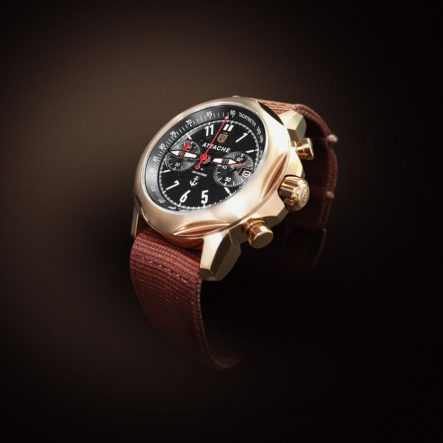  Attache Marine Chrono BRBLACK1.2 2