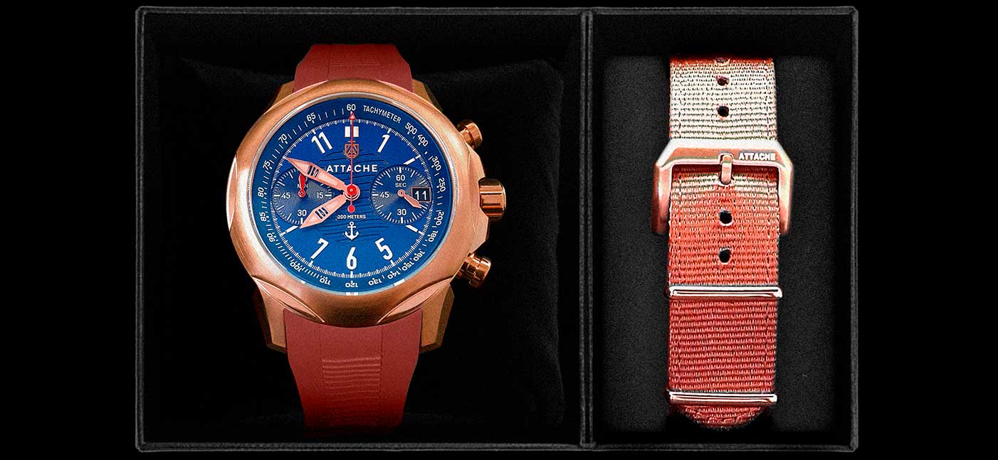 ���� Attache Marine Chrono BRBLUE1.2 �����15