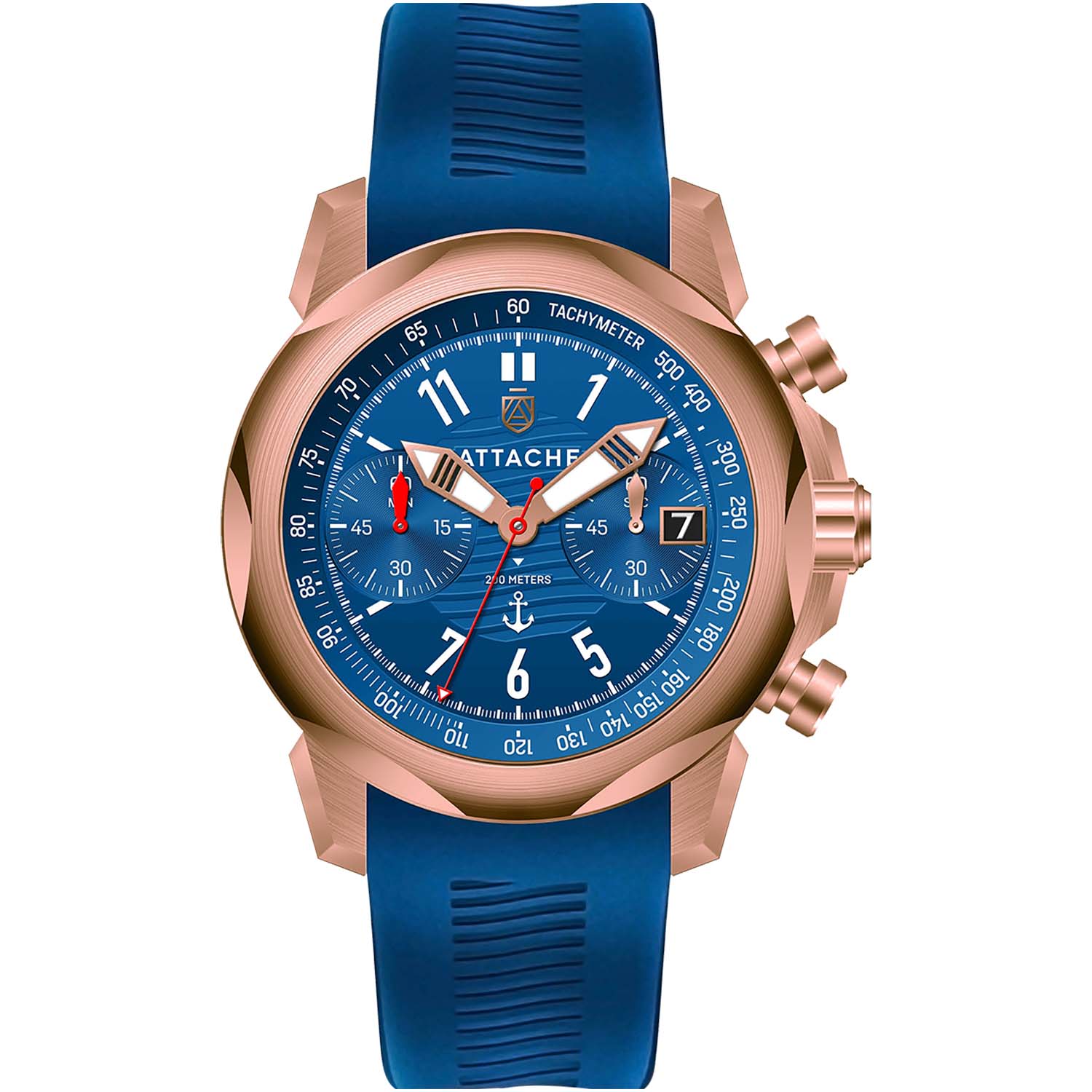  Attache Marine Chrono BRBLUE1