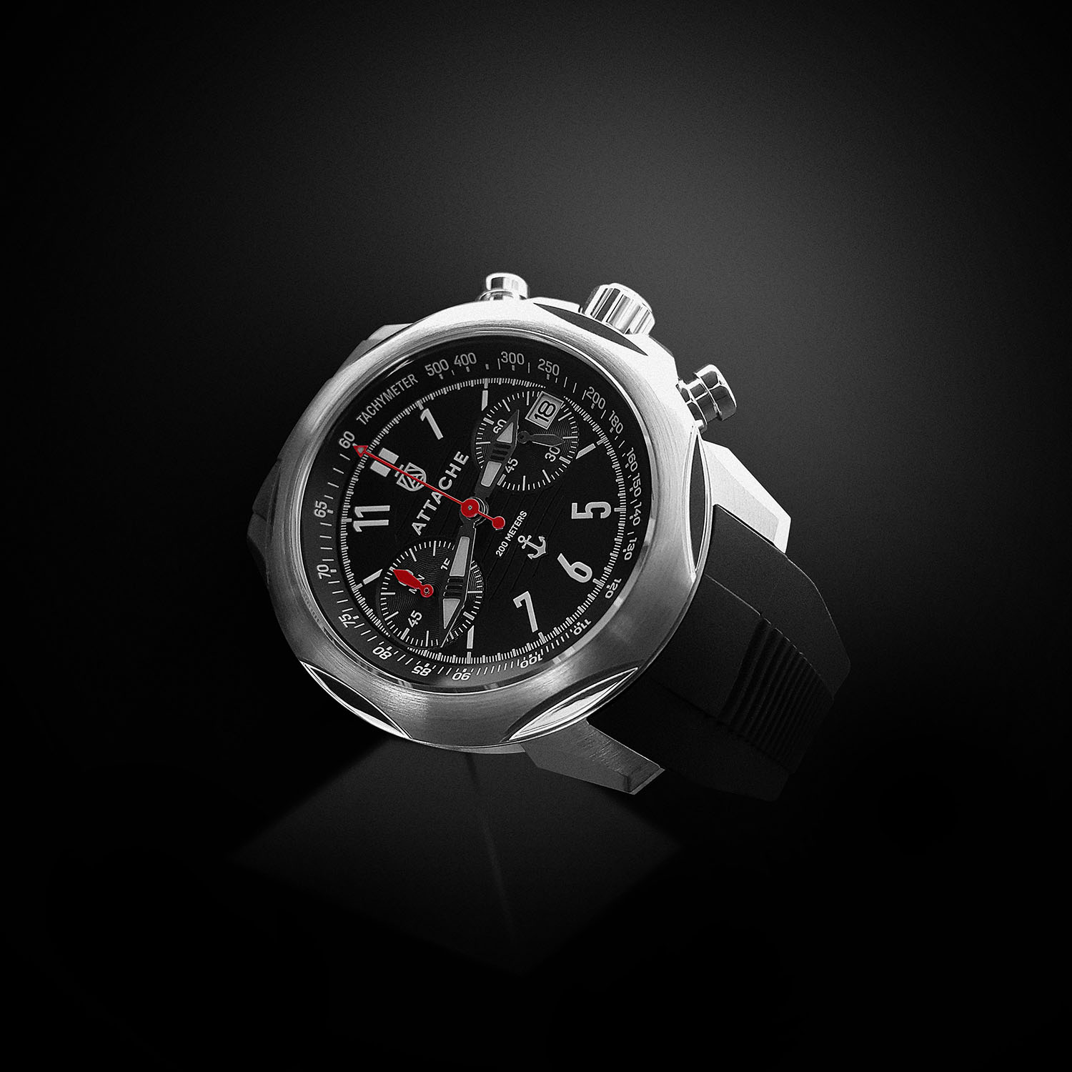  Attache Marine Chrono SBLACK1 4