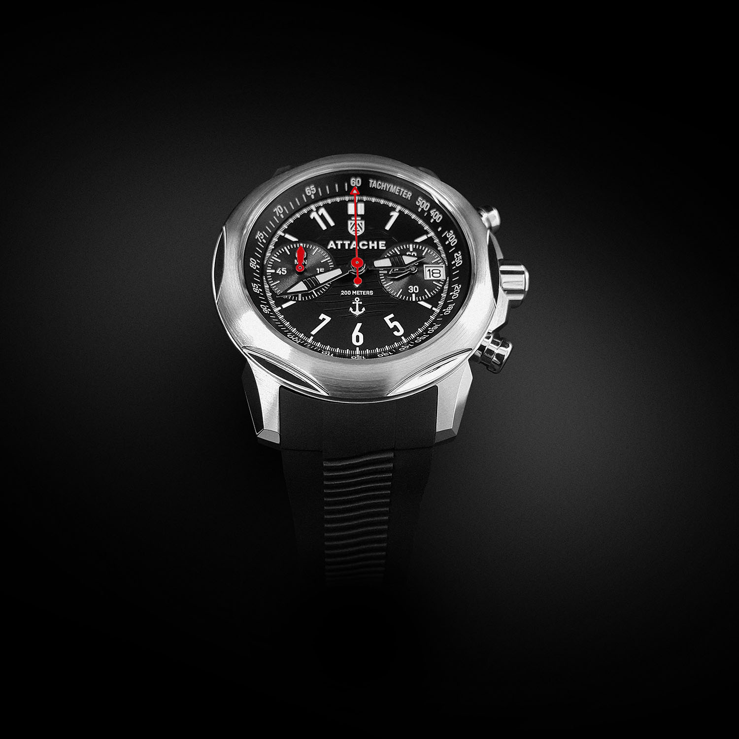  Attache Marine Chrono SBLACK1 5