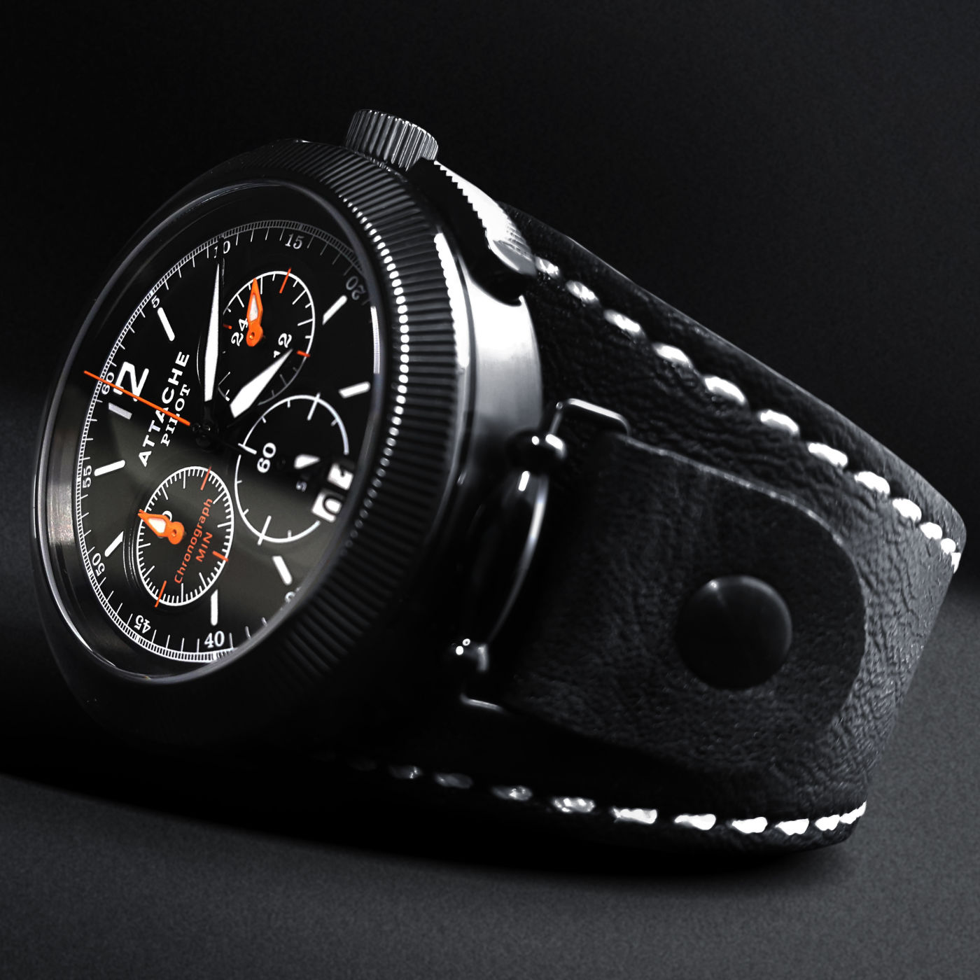  Attache Pilot Chrono BBlack 4