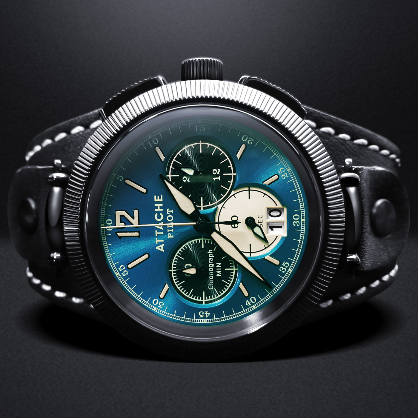  Attache Pilot Chrono BGreen 3