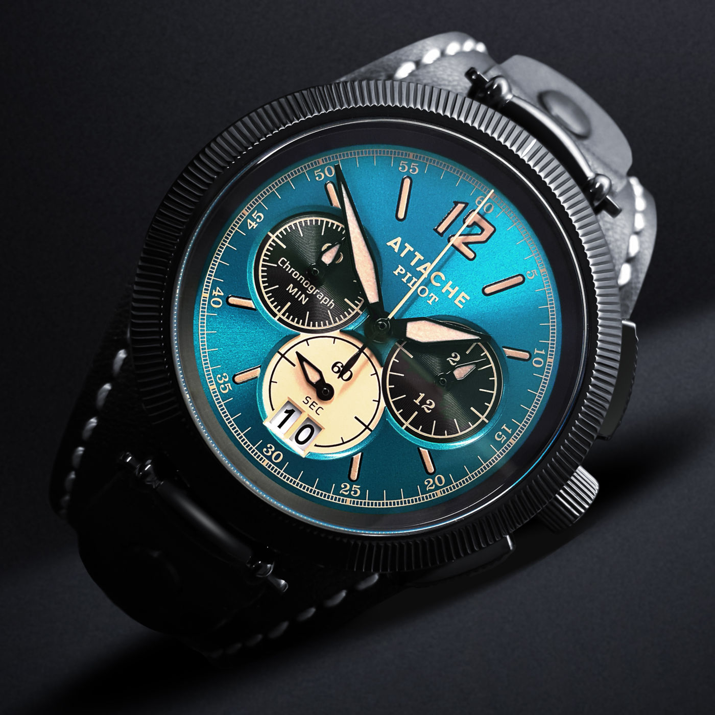  Attache Pilot Chrono BGreen 5