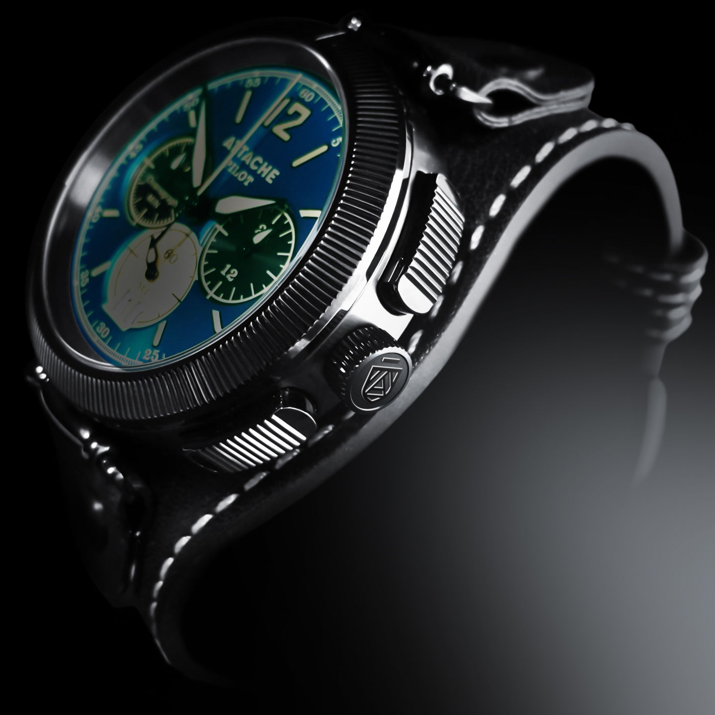  Attache Pilot Chrono BGreen 6