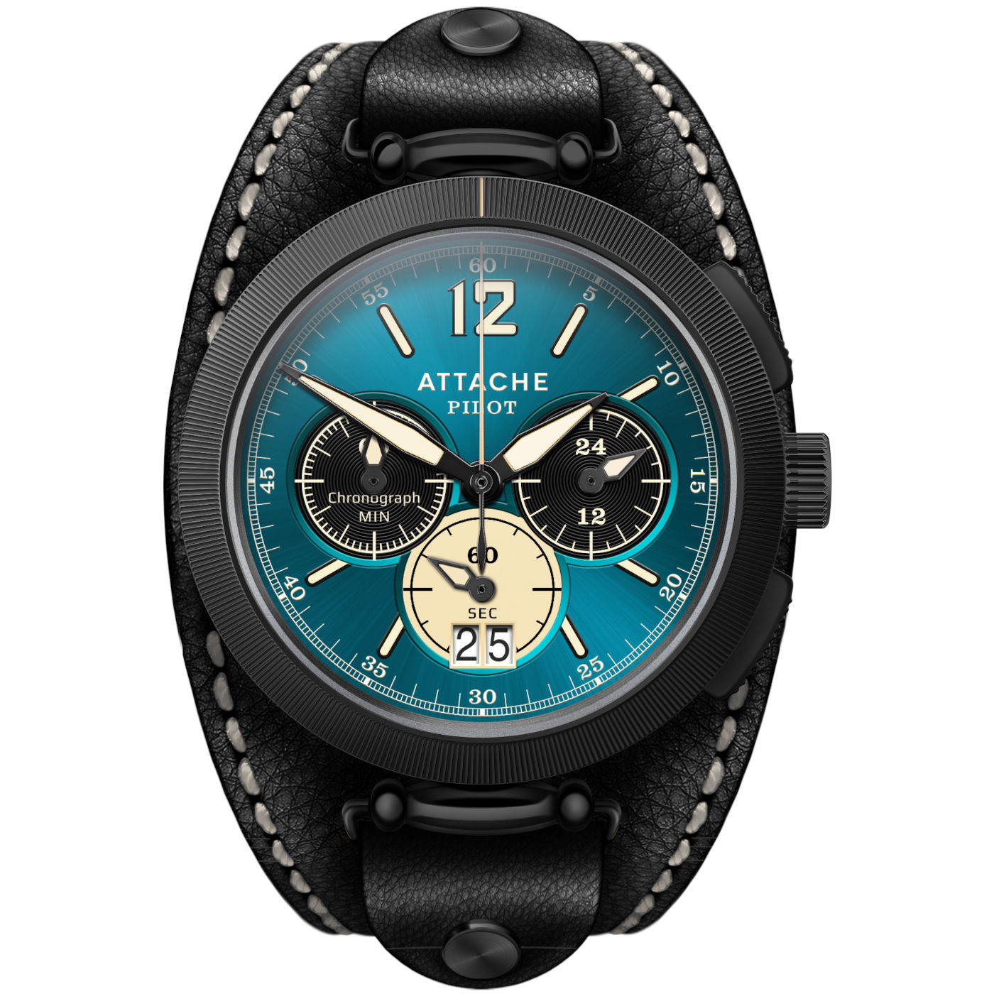  Attache Pilot Chrono BGreen