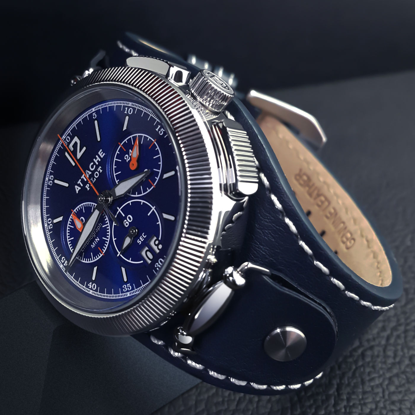  Attache Pilot Chrono SBlue 6