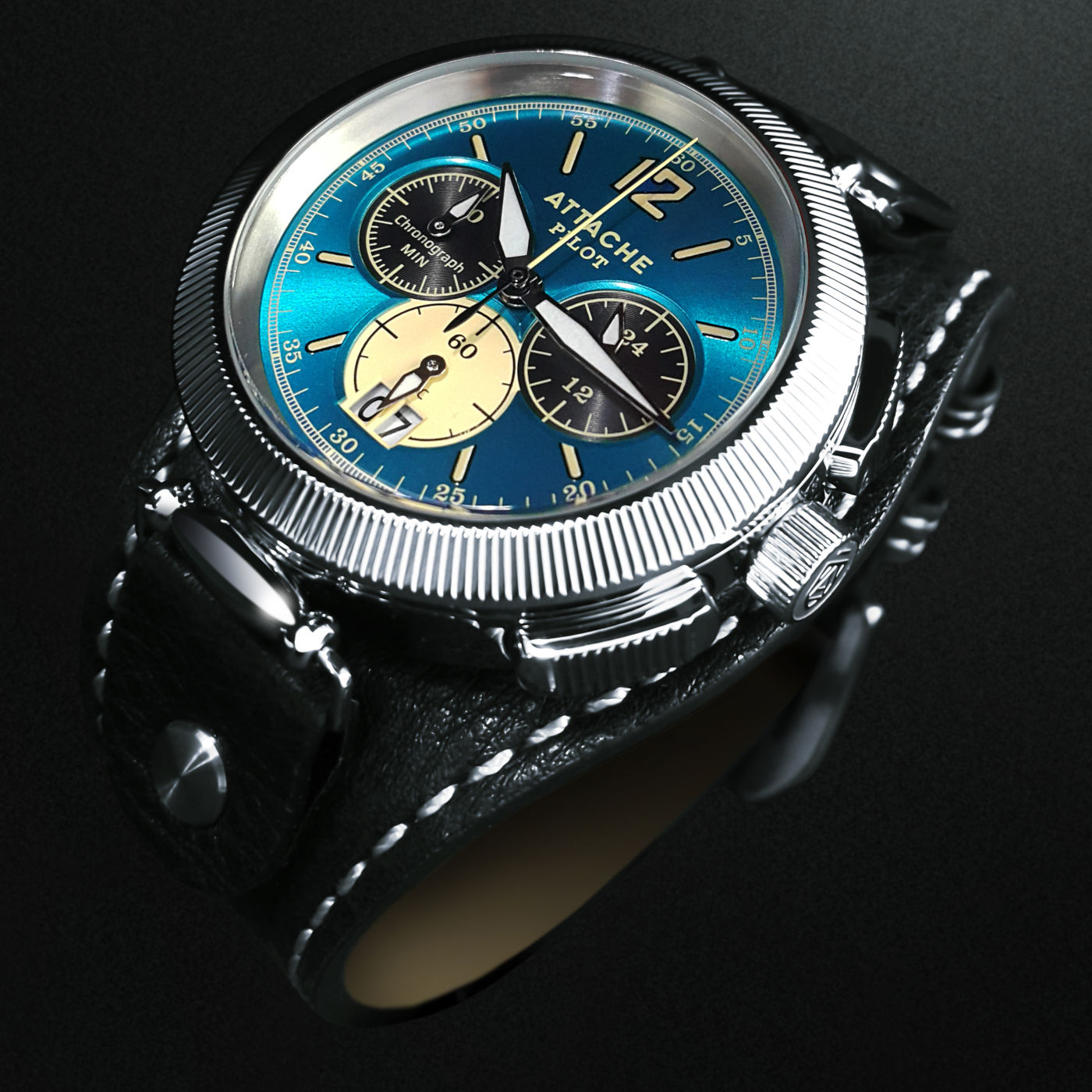  Attache Pilot Chrono SGreen 4