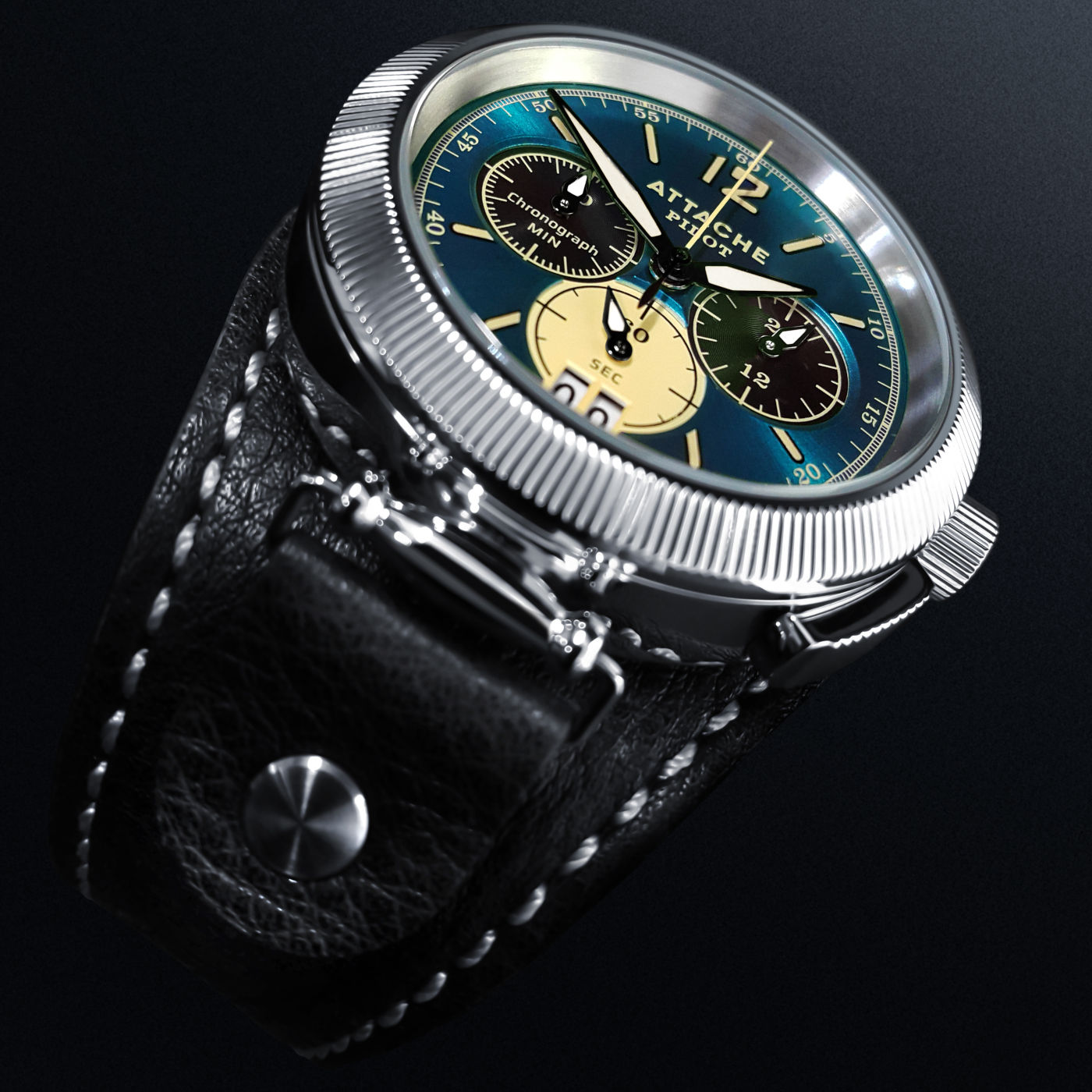  Attache Pilot Chrono SGreen 6