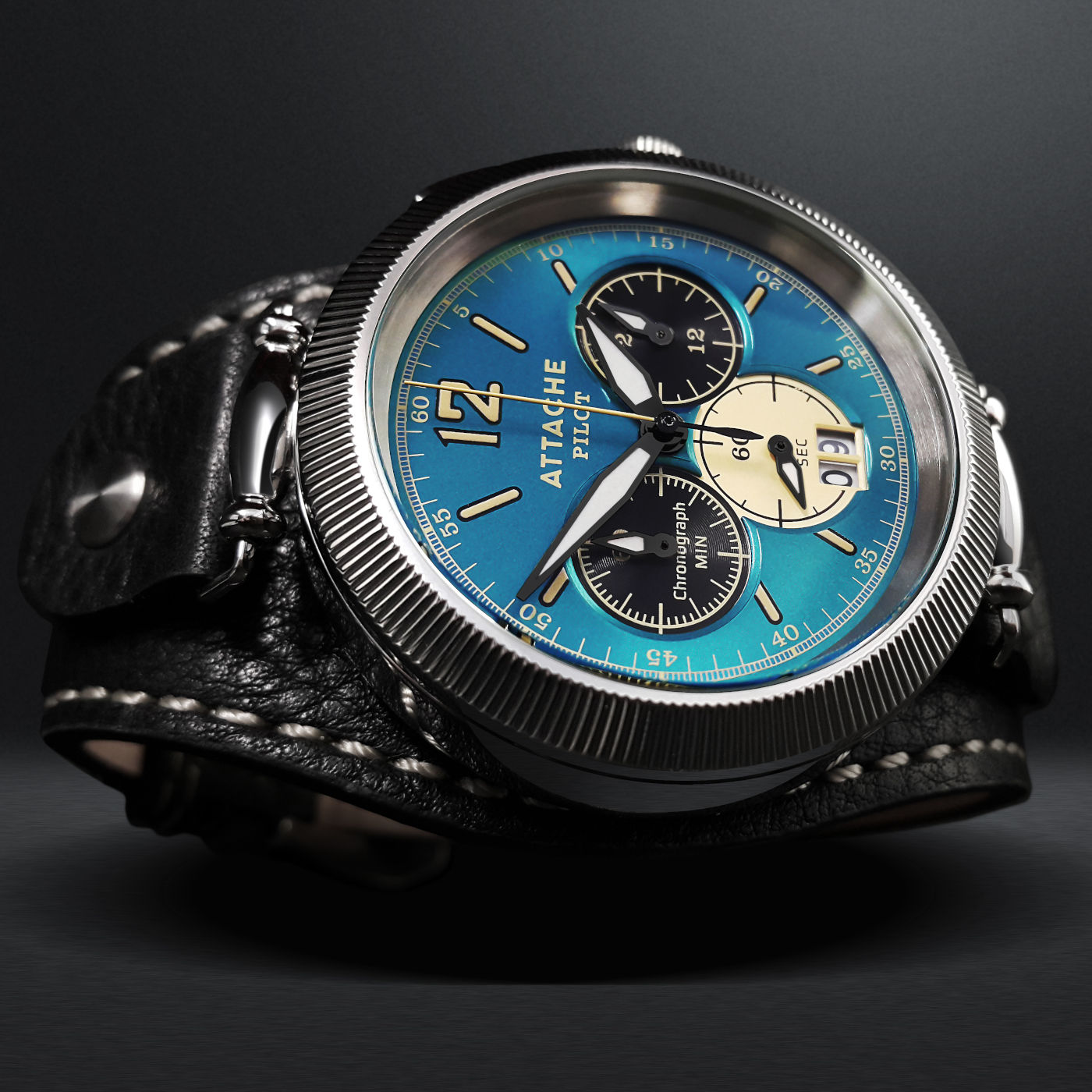  Attache Pilot Chrono SGreen 7