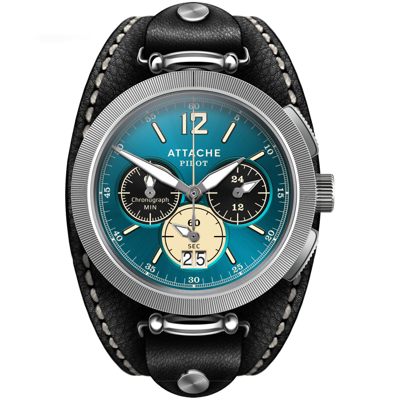  Attache Pilot Chrono SGreen