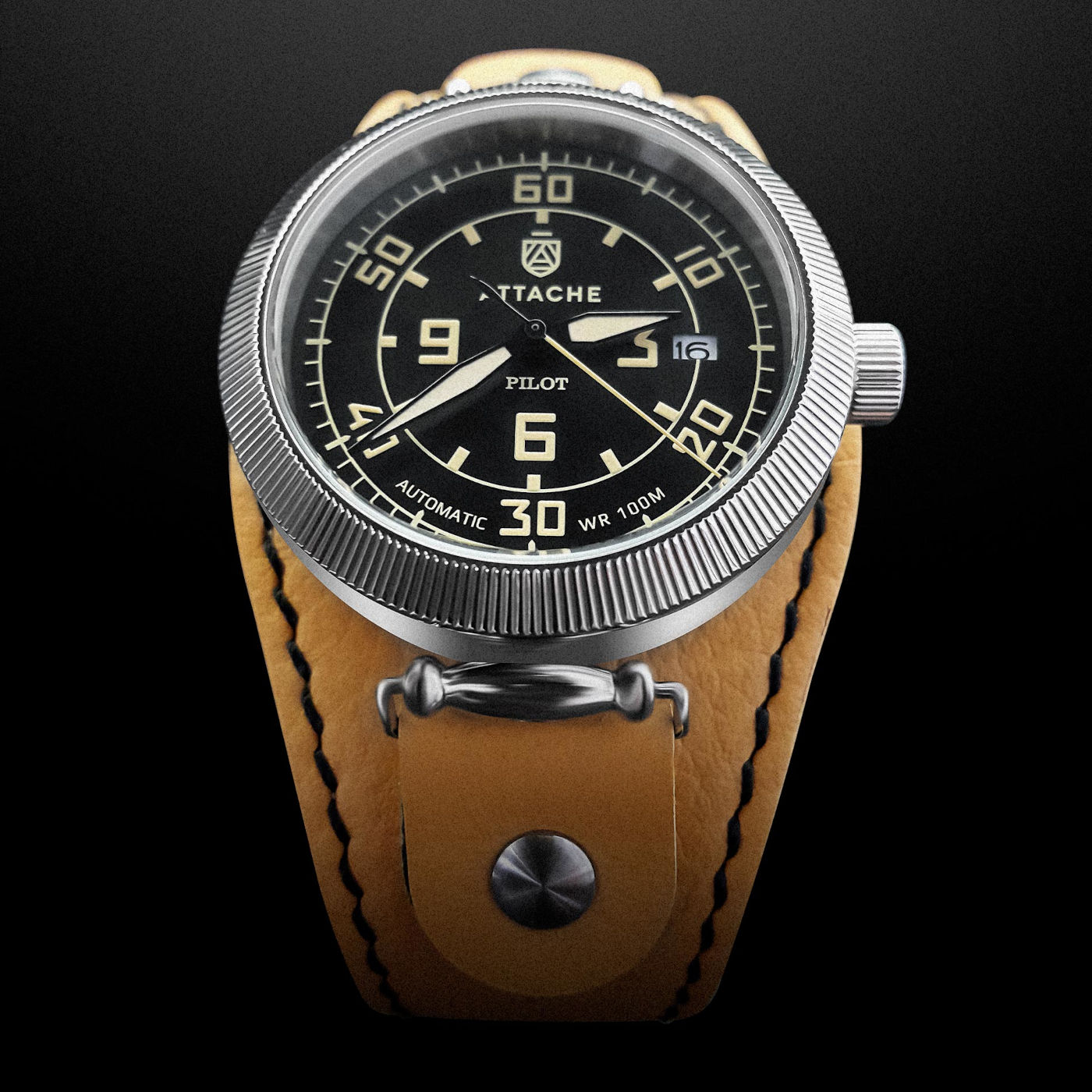  Attache Pilot Steel-BY-Biege 4