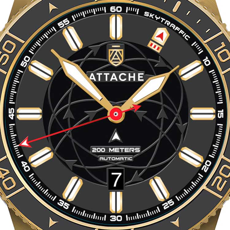 ���� Attache SKY AUTOMATIC GBLACK �����1