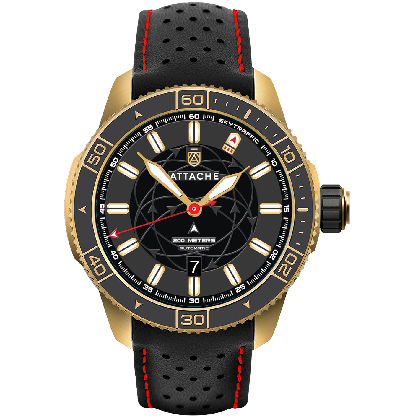 ���� Attache SKY AUTOMATIC GBLACK