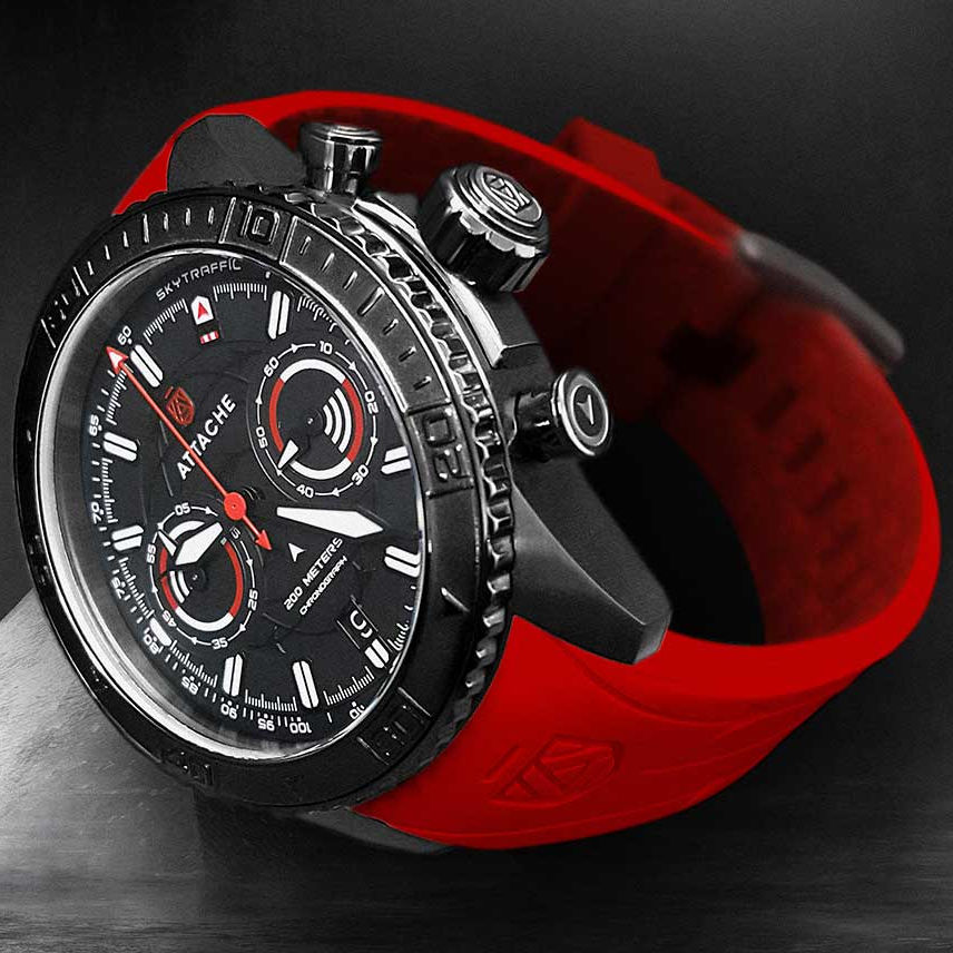 ���� Attache SKY CHRONO BBLACK �����8