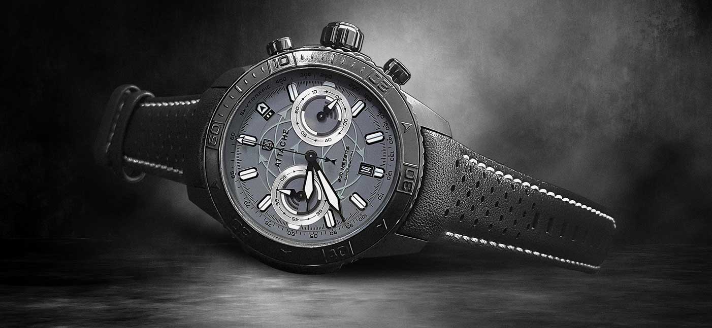 ���� Attache SKYTRAFFIC CHRONO BGRAY.