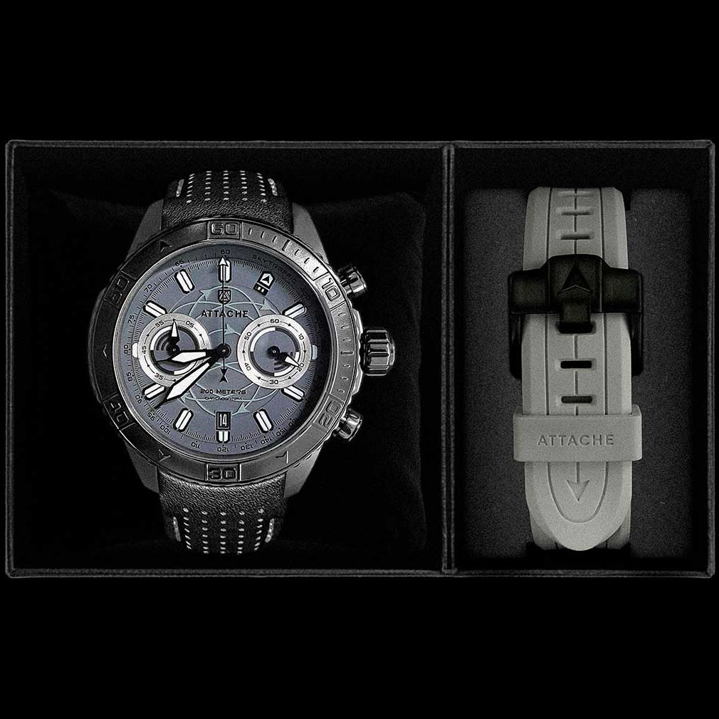 ���� Attache SKY CHRONO BGRAY �����5