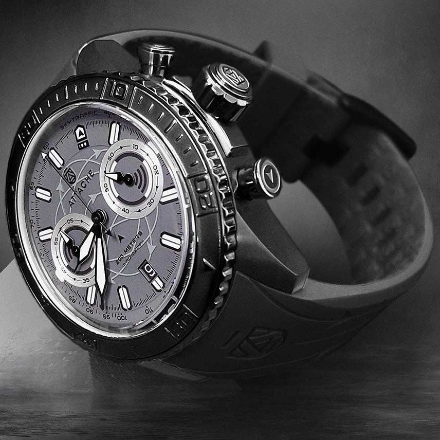 ���� Attache SKY CHRONO BGRAY �����6