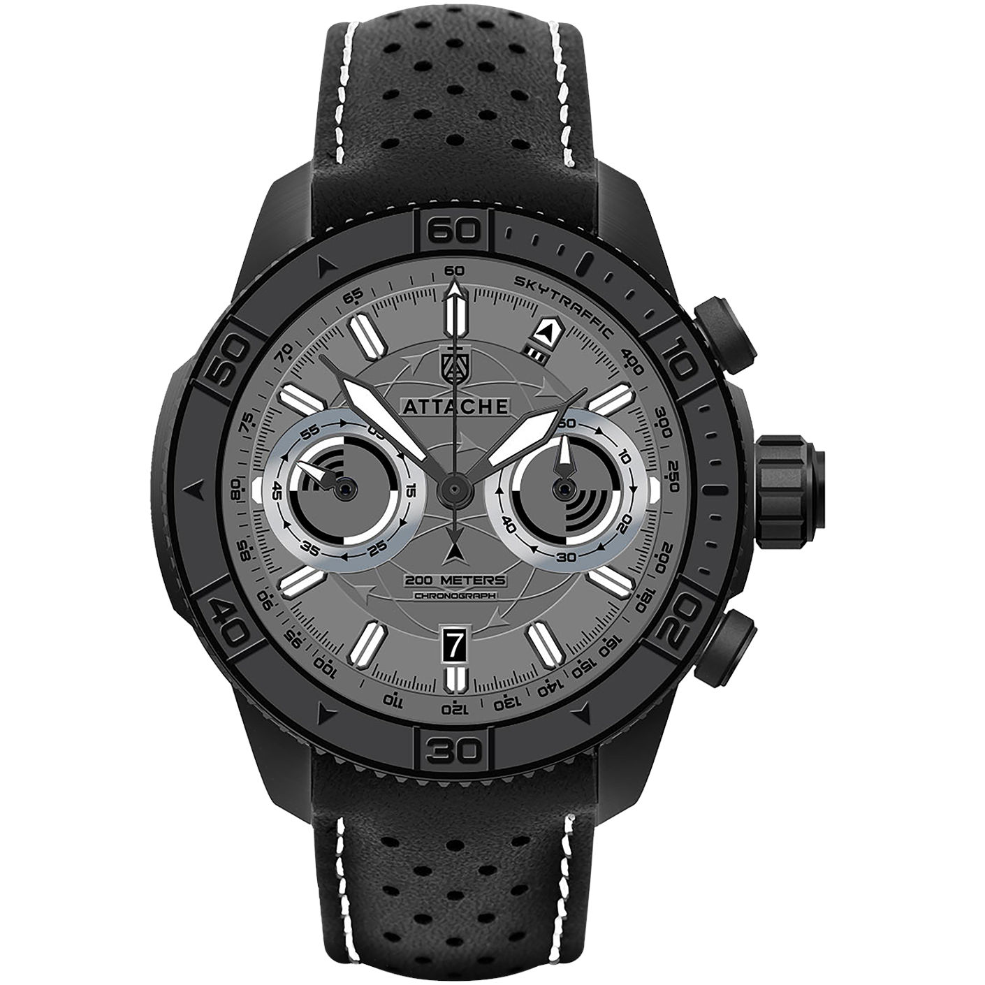 ���� Attache SKY CHRONO BGRAY