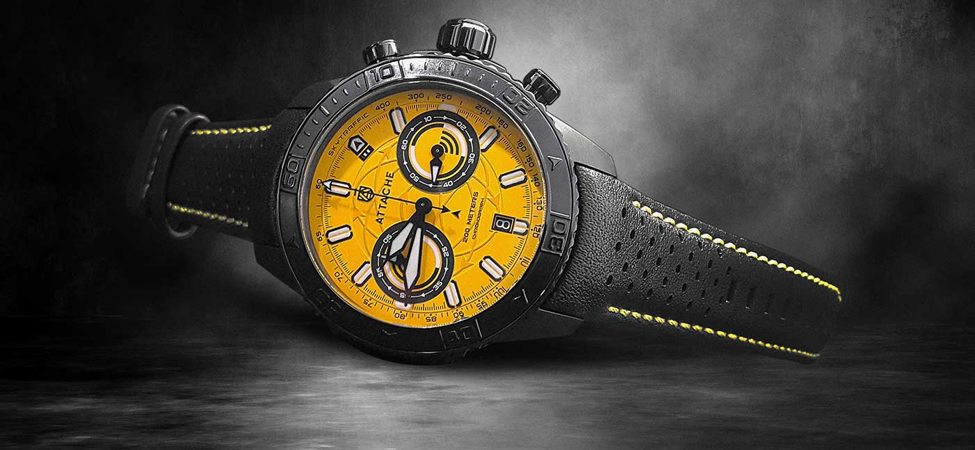 ���� Attache SKYTRAFFIC CHRONO BGRAY.