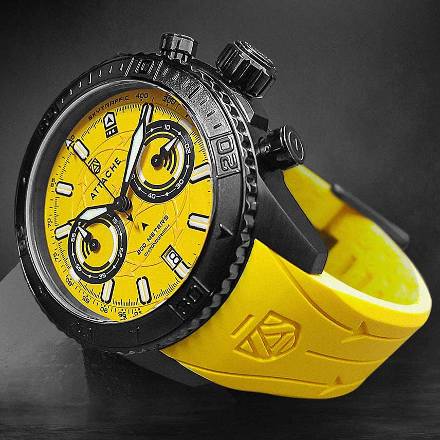���� Attache SKY CHRONO BYELLOW �����6